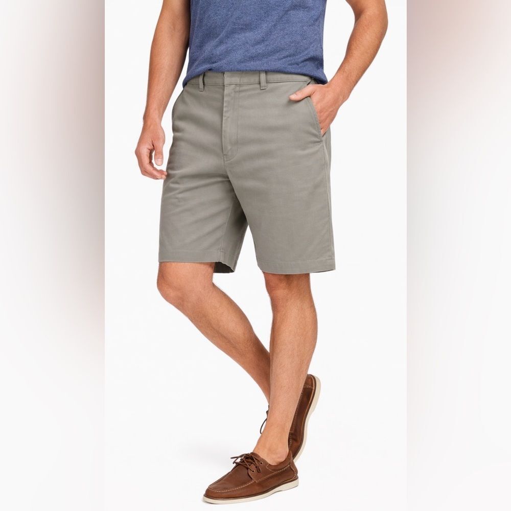 Knightsbridge Men’s Khaki Stretch Shorts Size 34 Relaxed Fit Cotton Blend. Golf